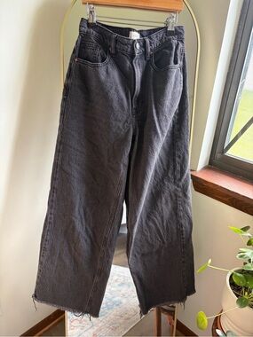 PacSun Black Wide-Leg Jeans